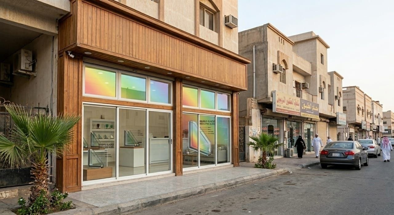 زجاج دبل جلاس